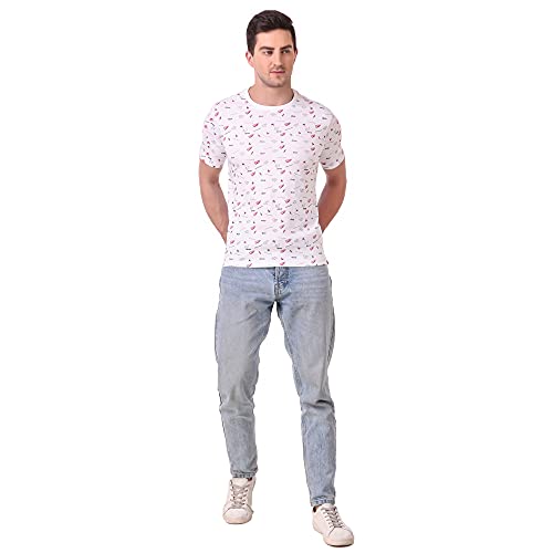 Image of Stories.Label Cotton Printed T-Shirts for Men in Regular Fit and Round Neck