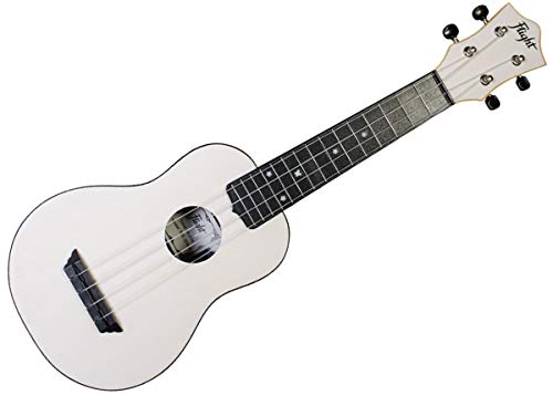 Flight TUS35 White - Travel Series Soprano Ukulele