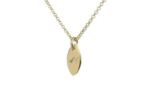 Collier lettre personnalisee en or le cadeau de fete des meres ideal et symbolique