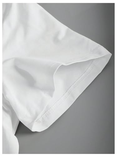 Men's 2 Piece Outfits Short Sleeve Letter Graphic Tees and Drawstring Flared Sweatpants Tracksuits Set4