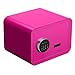 FMHCTN Safe Digitaler elektronischer Safe Passwort Schlüsselaufbewahrungsschrank - Geldsafe - Rosa -35X28X25cm