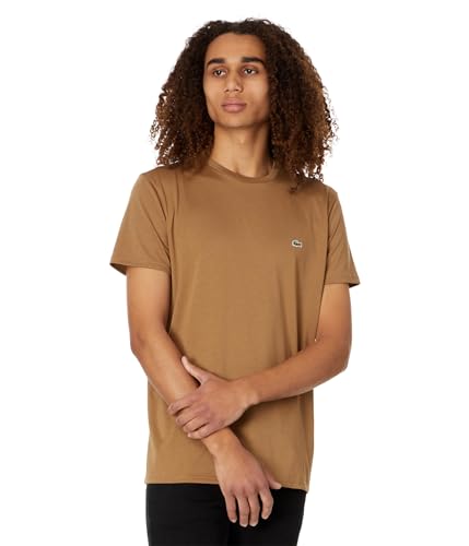 Image of Lacoste Men's Short Sleeve Pima Jersey Crew Neck Tee