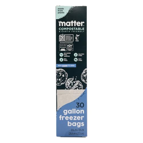 Matter Compostable Gallon Freezer Bags