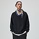 GoGou Seidenschal Herren Seiden Halstuch Herren Weicher Bandana Kopftuch Mode Geschenke für Männer Casual Formal Business,Blau