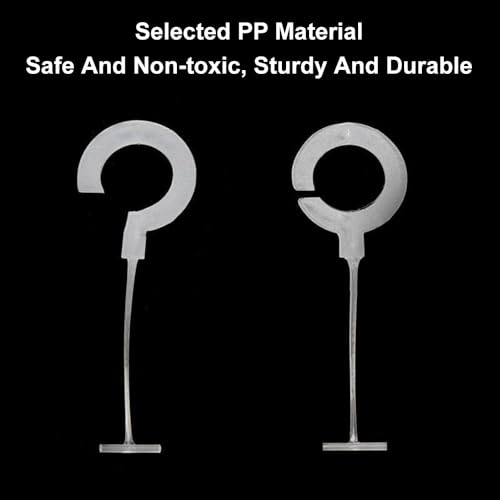 SEIWEI 500PCS J-Shaped Clothes Plastic Tag Gun Fasteners Tag Fasteners 25mm/0.98in Clothing Tag Barbs Attachments for Price Tag Gun, White, CXR-RT-240614C