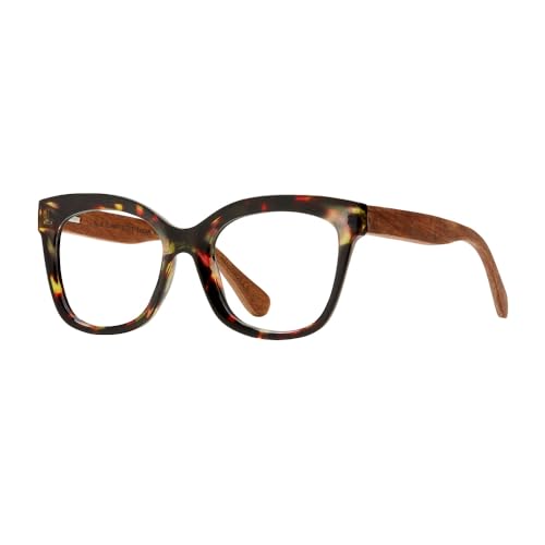 Image of Blue Planet Cat Eye Glasses for Women and Men - Blue Light Blocking Glasses, Cat Eye Glasses Frames, Bluelight Blockers