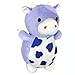 Squishmallows Official Kellytoy 10 Inch Hug Mees Squad Collectible Pillow Animal Pets (Bubba Purple Cow),Various