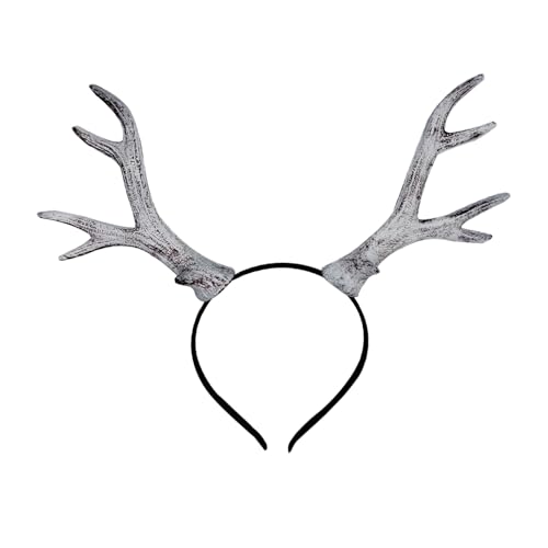 TSYMINQC Antler Horns Headband Reindeer Antlers Headband for Halloween Christmas Party deer Cosplay