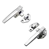 304 Stainless Steel Handle Industrial Equipment Engineering Machinery Rotary Door Closing Handle 1Pcs(Right)