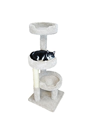 New Cat Condos Premier Kitty Pad Cat Tree, Beige
