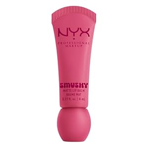 NYX PROFESSIONAL MAKEUP Smushy Matte Lip Balm, Tinted Lip Moisturizer with Soft, Matte Finish – Swipe Sesh (Light Dusty Rose)