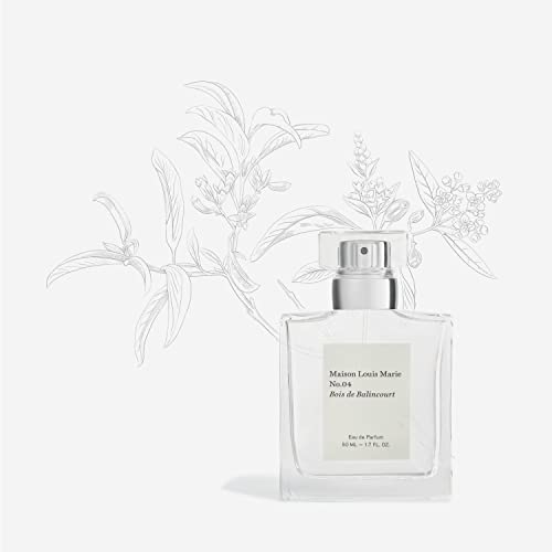 Maison Louis Marie - No.04 Bois de Balincourt Natural Eau de Parfum Spray | Luxury Clean Beauty + Non-Toxic Fragrance (1.7 fl oz | 50 ml) - Image 3