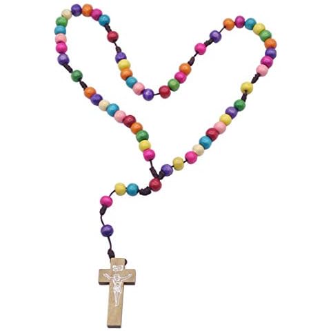 SERAL Multicoloured Wooden Rosary Beads Cover
