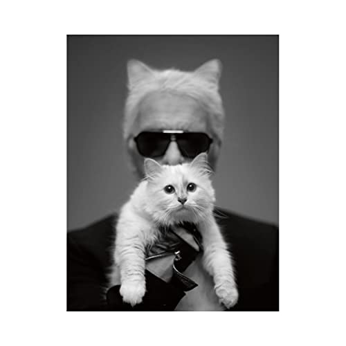 Karl Lagerfeld - Custodia in silicone bianco con
