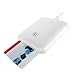 Produktbild Luxtech ACR38U-I1 Smart Card Leser unterstützt die Karten ISO 7816 der Klasse A, B und C (5 V, 3 V, 1,8 V) unterstützt-CAC (Common Access Card) -PIV (Personal Identity Verification) unterstützt die Karten Mikroprozessor mit T = 0 oder Protokoll T = 1 ATMEL: AT24 C01/02/04/08/16/32/64/128/256/512/1024 SGS-Thomson:STt14 C02C, ST14 C04C