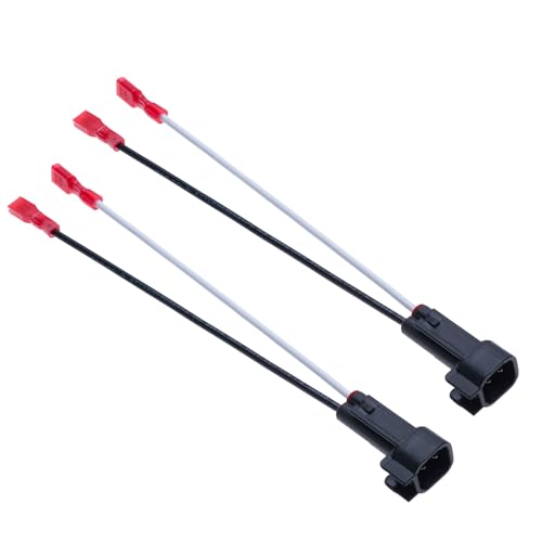 Câblage de Haut-Parleur Voiture Audio 2 PCS Compatible avec Peugeot 1999+ et Citroen C2 1999-2015 Câble de Haut-Parleur Adaptateur Corne Audio Connecteur de...