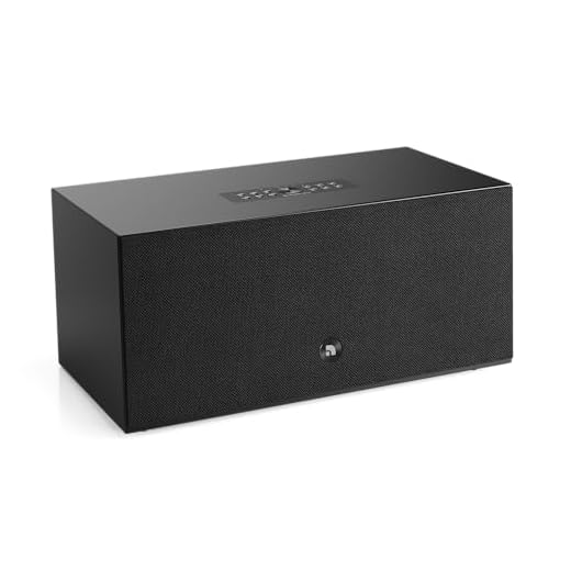 Audio Pro C20W Wireless Multiroom Stereo Lautsprecher 190W Class-D Verstärker, HDMI ARC, AirPlay 2, Google Cast, Bluetooth 5.0, Phono Eingang, Subwoofer Out (Schwarz)