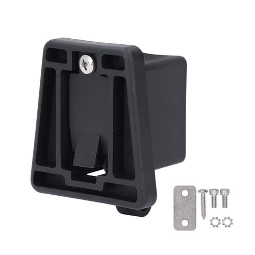 Generic Front Carrier Block, Fork Rack Carrier Block Bag Mount Adapter Bag Bracket for Brompton Folding Cycling Part (Black)
