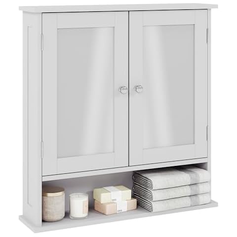 Bath Vida Mirrored Bathroom Wall Cabinet Cover