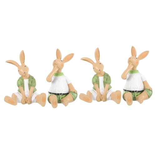 Figurines de lapin résistantes aux intempéries pour sublimer votre pelouse