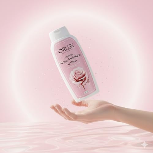 Image of Hydralis Rose Moisture Lotion | Lightweight Body Lotion with Rose Extracts | Pack of 5 (200 g Each)