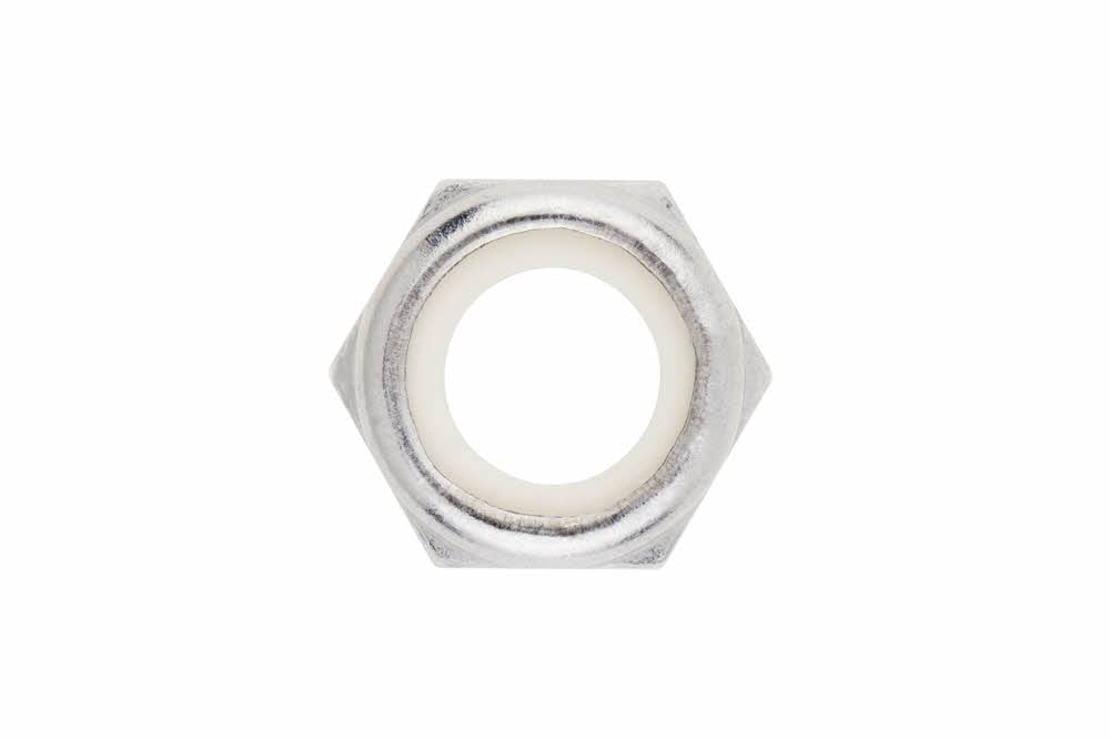 INDEX A PERFECT FIXING - D985IM14 [DIN-985 A2] Tuerca autoblocante DIN 985, Hexagonal, Con arandela interior de nylon, Acero inoxidable A2, Medida: M14, Caja de 100 unidades
