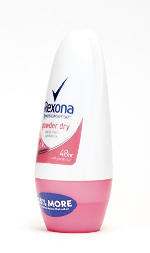 Rexona Women Antiperspirant Deodorants (Roll On, Stick, Spray) (Powder Dry, Roll-On 40Ml.) #TOP3