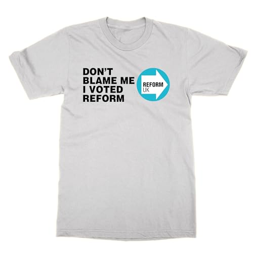 T-shirt Don't Blame Me I Voted Reform pour vos soirées de débats électoraux