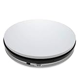 Unterstützte Last: 50 kg. PrimeMatik - Elektrish rotierende drehteller 35cm Weiss