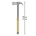 Gentlemen's Hardware Stainless Steel 6-in-1 Hammer & Screwdriver Multi-Tool, 7.5