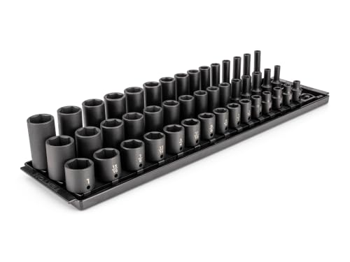 TEKTON 3/8-Inch Drive Socket Set, 45-Piece
