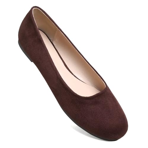 Image of SAILING LU Casual Shoes for Women Dressy Ballet Flats | Comfort Fit, Work Shoes,Casual for Women, Slip-Ons Loafers