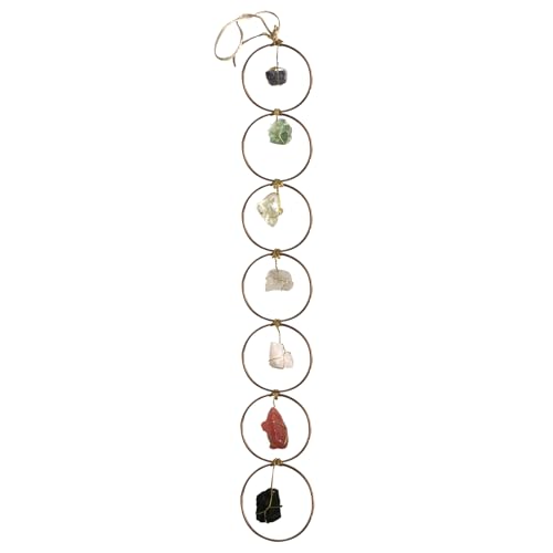 Colgante de piedras preciosas para decorar tu rincón de yoga y meditación 8