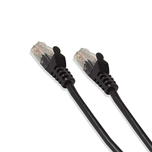 Cable de red Cat-6 UTP RJ45 0.61 m Negro miniatura 3