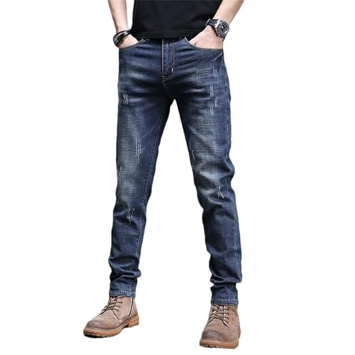 Men's Slim Street Skinny Jeans Pencil Jeans Stretch Style Comfortable Pants