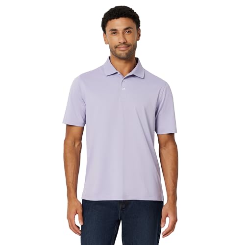 Image of Amazon Essentials Men's Regular-Fit Quick-Dry Short-Sleeve Golf Polo Shirt