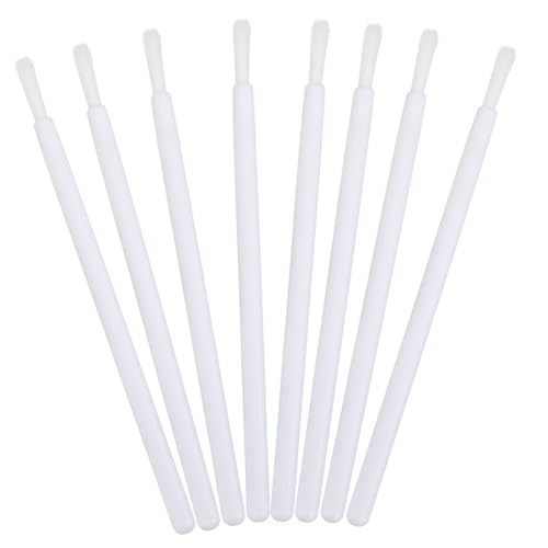 Didiseaon 100 Disposable Lip Gloss Brush Wands Safe for Lips Make-up Accessories