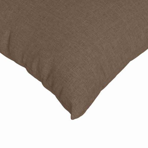 Coussin de canapé marron lavable 80x80 pour simplifier l'entretien - 8