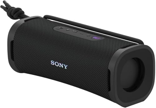 Sony ULT FIELD 1 | Speaker portatile wireless Bluetooth con ULT POWER SOUND, bassi profondi, IP67, impermeabile, antipolvere, antiurto, batteria da 12 ore, qualità chiamata chiara, viaggio - Nero