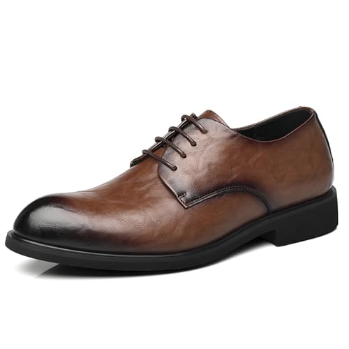 Men's Dress Shoes Oxfords Slip On Shoes Business Casual Formal Shoes Office Work Low Top Dress Shoes Breathable Comfortable Casual Shoes