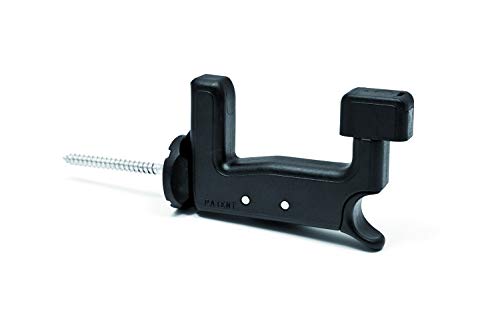 Tope automático Super Midi Grillo Esinplast con tornillo de 70 mm (patentado) de poliamida (nailon), color negro