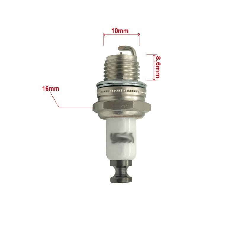 4 unids RCEXL 10MM Iridium Bujía ICM-6 ICM6 / Ajuste para 5812 CM-6 G20PU MLD35CC DLE30 DLE55 DLE111 DLA56 DLA32 DLA112 EME55 DA DLE Bujía de motor