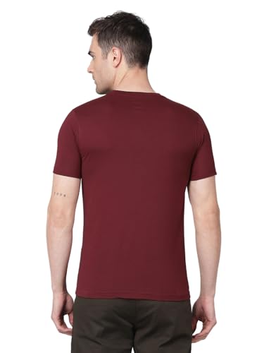 Image of Dollar Super Combed Cotton Mens Assorted Solid T-Shirt