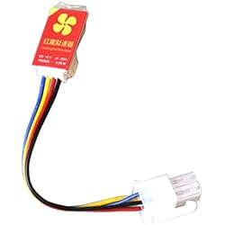 Ventilador 20 Christol Ventilador Spoofer nuevo para dispositivo de cuatro velocidades RED MAGIC 12V PWM versión de frecuencia variable simulador de velocidad del ventilador, 5-20V súper compatibilidad