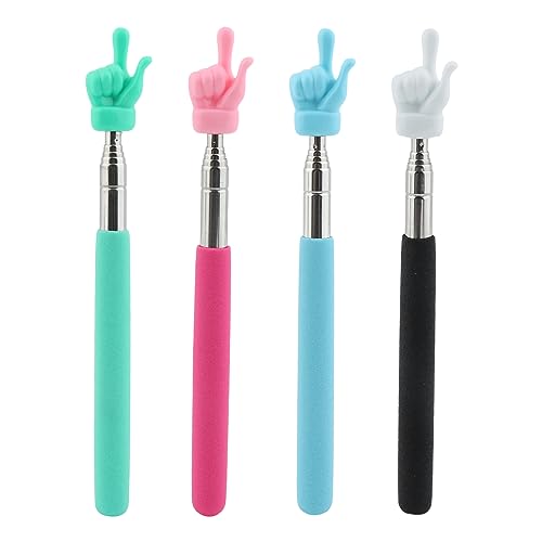 4 pezzi Asta puntatore allungabile, 55 cm