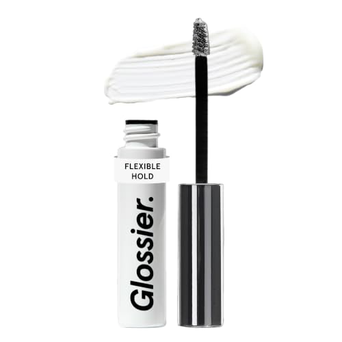 Glossier Boy Brow Clear Eyebrow Gel & Volumizing Pomade - Creamy Brow Gel Defines Conditions & Thickens - Flexible Hold No Stiffness Beeswax & Hyaluronic Acid - Dermatologist Tested