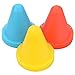 CM Pack of 24 Sport Training Plastic Marker Cone for Soccer Basketball Bike, 3 inches, Random Colors