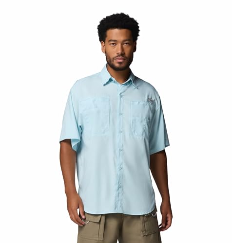 Image of Columbia Men Omni-Shade Tamiami II Shirt for Hiking | Trekking | Camping | Safari | Sun Protection