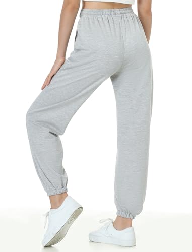 Image of EXARUS 3 Pack Girls Sweatpants Joggers Teen Sweat Pants Wide Leg
