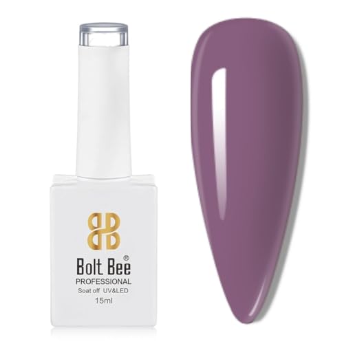 Image of Bolt Bee FRench Base Color Gel Nail Polish Soak Off UV Gel DIY at Home Manicure Salon Nail Art (155, 15ml)